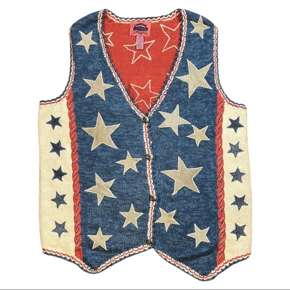 Cambridge Country Store Dry Goods, Microsuede Stars Embroidered on Sweat… - Picture 1 of 6